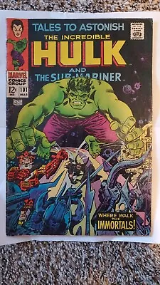 Buy Tales To Astonish #101 The Hulk & The Sub-Mariner • 31.66£