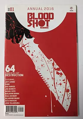 Buy Bloodshot Reborn #1 Annual, 2016, Valiant Comic • 3£