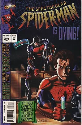 Buy SPECTACULAR SPIDER-MAN (1992) #219 - Back Issue • 4.99£