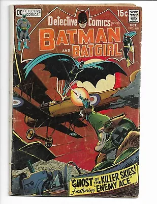 Buy Detective Comics 404 - Vg- 3.5 - Tribute To Enemy Ace - Batman - Batgirl (1970) • 23.46£