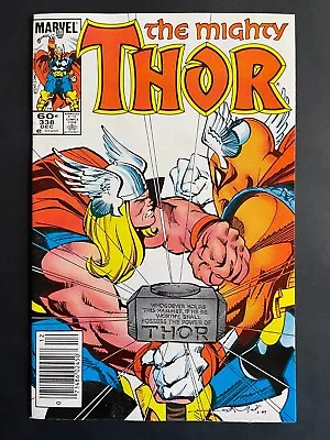 Buy Thor #338 -  The Mighty Beta Ray Bill Marvel 1983 Comics Newsstand NM • 20.78£
