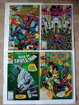 Buy Web Of Spider-man #97-100 1st App Of Spidey Armour & 1st App Of  Nightwatch Full • 59.99£
