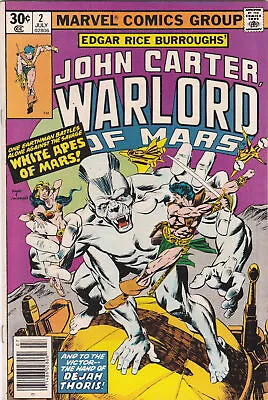 Buy John Carter Warlord Of Mars #2 1977 Marvel Comics High Grade • 4.05£