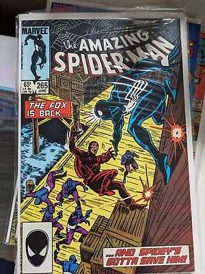 Buy THE AMAZING SPIDER-MAN #265 (MARVEL 1985) 1ST APPEARANCE SILVER SABLE 265 First • 25£