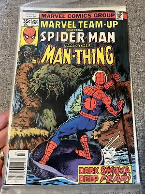 Buy Marvel Team-Up #68 Spider-Man & Man-Thing 1st D’Spayre Marvel Comics MCU • 19.77£