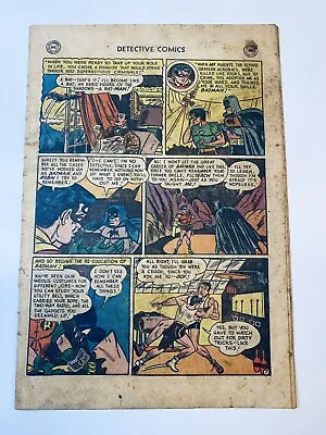 Buy Detective Comics #190 DC, 1953 - Origin Batman Retold RARE 1st Print Coverless • 79.15£