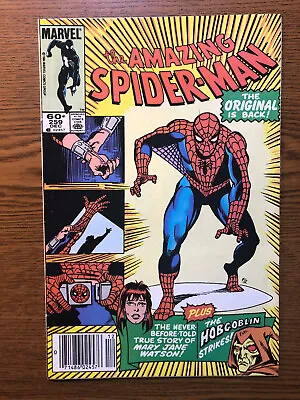 Buy Amazing Spider-Man #259 Marvel 1984 Origin  Of Mary Jane Watson Newsstand FN • 6.40£