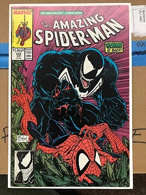 Buy Amazing Spider-Man 316 (1989) 1st Full Venom Cover. Todd McFarlane Art • 128.99£