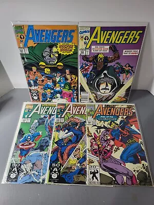 Buy Avengers Vol 1. (5) Comic Lot Issues 332-333-334-336-344 Marvel 1991 🔑  • 21.69£