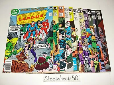 Buy Justice League Of America 11 Comic Lot DC 1978 #158 159 160 161 162 164 165-169 • 35.49£
