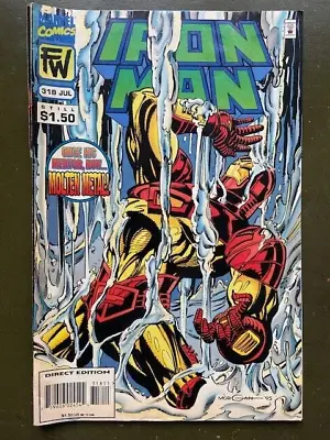 Buy Marvel Comics, Iron Man #318, Hot Metal, 1995. • 2£