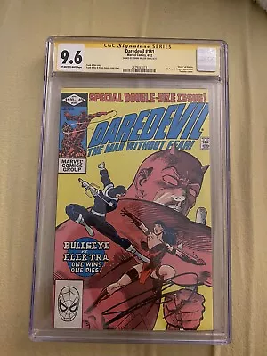 Buy DAREDEVIL #181 CGC 9.6 SS Signed By Frank Miller Key Issue Death Of ELEKTRA! • 297.30£