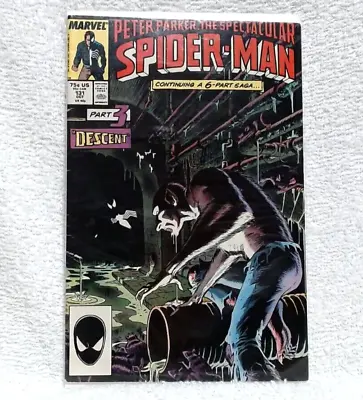 Buy Peter Parker The Spectacular Spider-Man #131 Marvel Comics 1987 • 7.88£