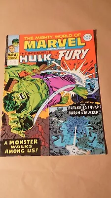 Buy Mighty World Of Marvel #260 September 1977 Hulk And Fury • 3.95£