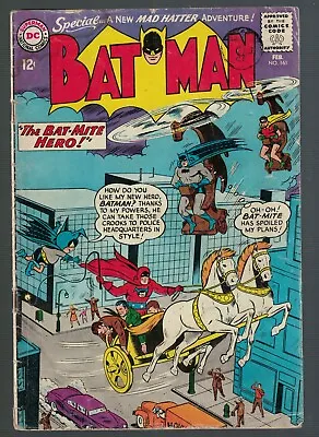 Buy Dc Comics Batman 161 VG 4.0 Mid Low Grade Bat Mite Hero 1964 • 47.99£