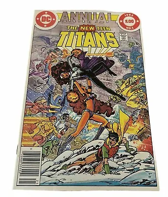 Buy New Teen Titans Annual #1 (1982 2nd Series) DC Comics VF/NM Condition (box34) • 4.74£