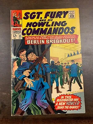 Buy SGT FURY AND HIS HOWLING COMMANDOS #35  (1966) Marvel Comics VG • 10.43£