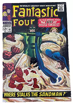 Buy Marvel Comics Fantastic Four Silver Age Lot Of 3 (#61, #62, #63) Kirby • 42.85£