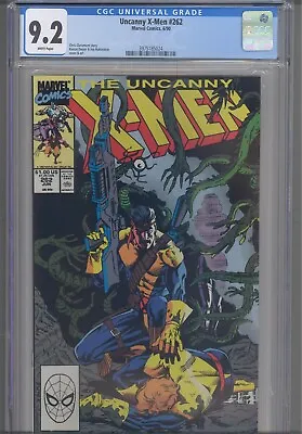 Buy Uncanny X-Men #262 CGC 9.2 1990 Marvel Comics Chris Claremont Story • 27.58£