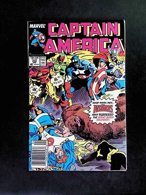 Buy Captain America #352  Marvel Comics 1989 VF- Newsstand • 2.40£