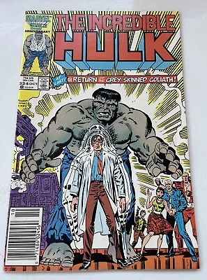Buy Incredible Hulk #324 (Key - Grey Hulk Returns) (1986) • 15.95£