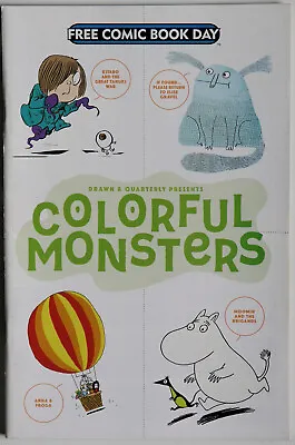 Buy Colorful Monsters FCBD 2018 - Drawn And Quarterly - Elise Gravel  • 1.99£