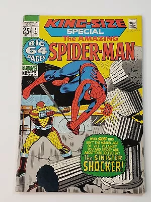 Buy Amazing Spider-Man Annual 8 King Size Special Shocker Early Bronze Age 1971 • 23.71£