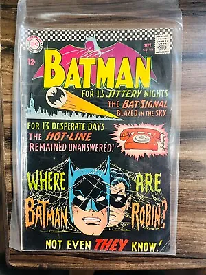 Buy Batman Issue #188 Fine (1966, DC Comics) 1st Appearance Of The Eraser • 11.83£