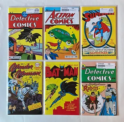 Buy DC Facsimile Lot Detective Comics 27 38 Action Batman Superman Wonder Woman 1 • 47.96£