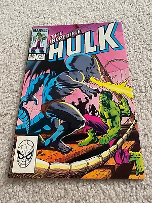 Buy Incredible Hulk  292  NM-  9.2  High Grade  Dragon Man  Circus Of Crime  1984 • 7.20£