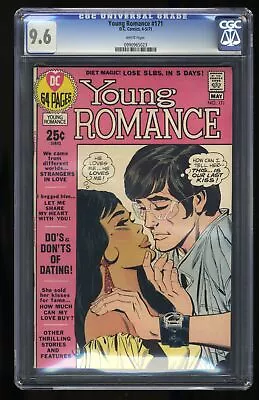 Buy Young Romance #171 CGC NM+ 9.6 White Pages Highest Graded Copy On The Census! • 398.96£