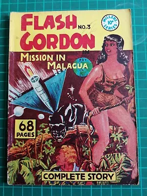 Buy FLASH GORDON No. 3 - Mission In Malagua - Millers Series 68 Pages • 15£
