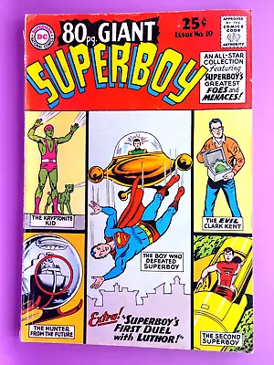 Buy 80 Page Giant Superboy   #10  Lower Grade Copy 1965  Combine Shipping Bx2414 G23 • 7.92£