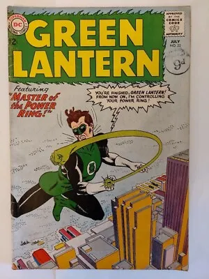 Buy Green Lantern 22 Very Fine -Master Of The Power Ring 1963 • 30£