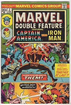 Buy Marvel Double Feature #2  (Captain America / Nick Fury )   FN/VFN • 8.95£