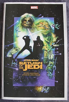 Buy Star Wars: Return Of The Jedi: 40th Anniversary #1 Sprouse Movie Poster Variant • 1.95£