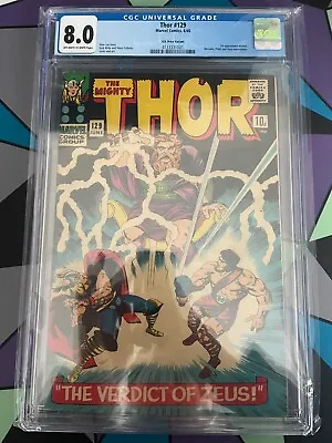 Buy Thor #129 CGC 8 • 490£