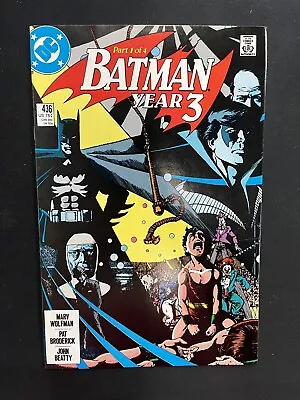 Buy Batman #436 VF 1st App Of Tim Drake DC Comics C273 • 4.43£