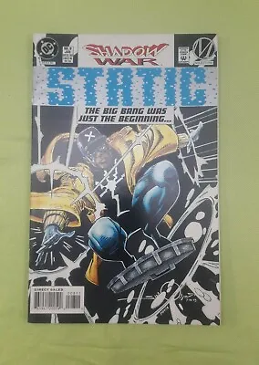 Buy Static #8  Shadow War   VF-/7.5 (1994) DC/Milestone Comics • 4.75£