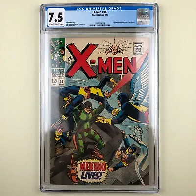 Buy (Uncanny) X-Men #36 (1967) CGC 7.5, 1st Mekano • 119.88£
