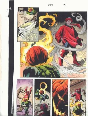 Buy Spectacular Spider-Man #257 P.19 Color Guide Art - Jack O'Lantern II John Kalisz • 27.67£