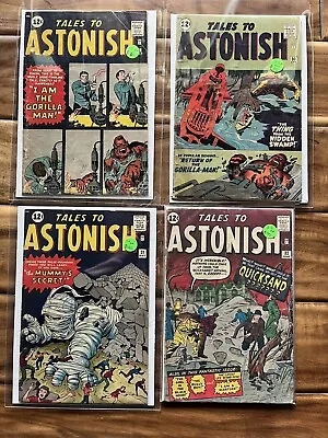 Buy Tales To Astonish 28 30 31 32 G- To VG 1962 4 Book Lot • 199.48£