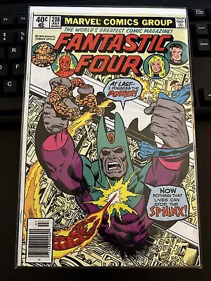 Buy Fantastic Four #208 Champions Of Xandar 1st Appearance *1979* • 11.85£