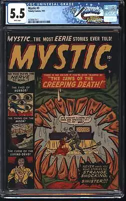 Buy Atlas Comics Mystic 3 6/51 FANTAST PCH CGC 5.5 White Pages • 527.68£