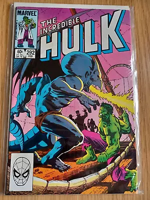 Buy Incredible Hulk 292 - 1984 • 3.99£
