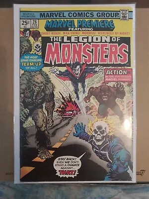 Buy Marvel Premiere #28 1st Appearance Legion Of Monsters 1976 Beautiful, Vibrant!  • 275.81£