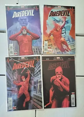 Buy Marvel Comics Death Of Daredevil 609-612 Complete Series  • 44.25£
