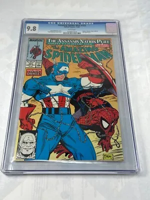Buy Marvel Studio Amazing Spider-man #323 11/89 White Pages Cgc 9.8 (ul) (pbr089763) • 143.87£