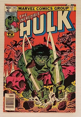 Buy The Incredible Hulk #245 Marvel Comics 1980 Key 1st App Super Mandroid Newsstand • 10.07£