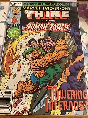 Buy Marvel - Two In One The Thing And The Human Torch Jan1980 No. 59 VF+ 8.0  • 4.95£